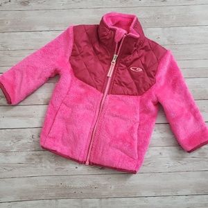 Champion toddler girl zip up fleece